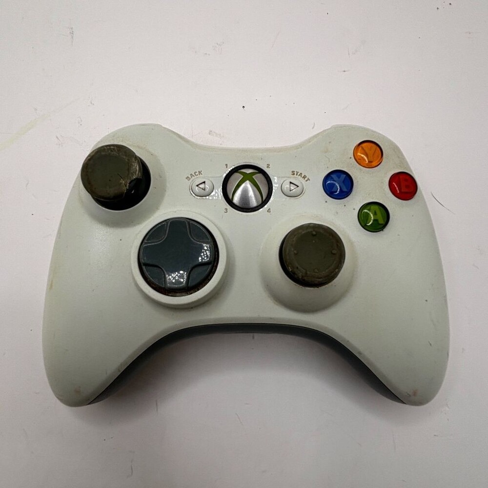 OEM Microsoft Xbox 360 White Xbox 360 Wireless Controller X801769-024
